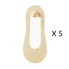 Carregar imagem no visualizador da galeria, Kit c/ 5 pares de meias invisíveis e antiderrapantes - OFERTA DO KIT SÓ HOJE