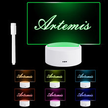 Carregar imagem no visualizador da galeria, Luminária LED 3D Personalizável - PROMOÇÃO SÓ HOJE DE LANÇAMENTO COM 50%
