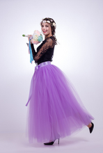 Carregar imagem no visualizador da galeria, Saia elegante Tutu de Tule - Modelo Roma
