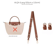 Carregar imagem no visualizador da galeria, Alça para Bolsas Longchamp e Origami - Lançamento 2025
