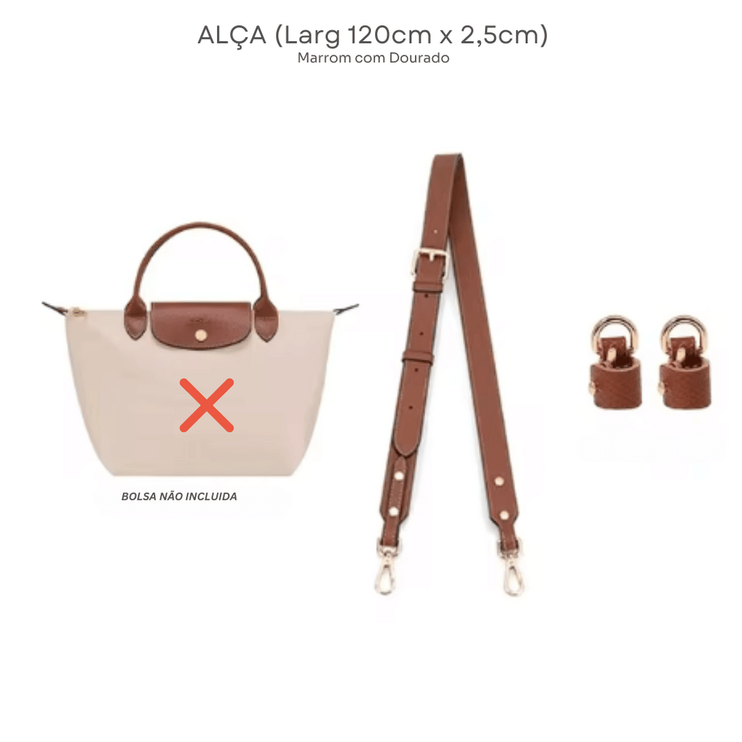 Alça para Bolsas Longchamp e Origami - Lançamento 2025