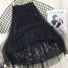 Carregar imagem no visualizador da galeria, Saia elegante Tutu em Tule Brilho - Modelo Oscar
