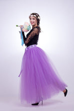 Carregar imagem no visualizador da galeria, Saia elegante Tutu de Tule - Modelo Roma
