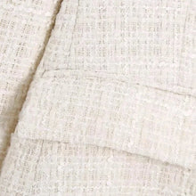 Carregar imagem no visualizador da galeria, Blazer Feminino Tweed Off White - Zara Style
