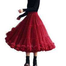 Carregar imagem no visualizador da galeria, Saia elegante Tutu de Tule - Modelo Toscana
