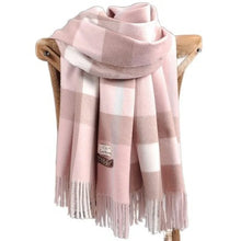Carregar imagem no visualizador da galeria, Pashmina Xadrez - 190 X 70cm
