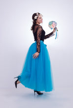 Carregar imagem no visualizador da galeria, Saia elegante Tutu de Tule - Modelo Roma

