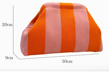 Carregar imagem no visualizador da galeria, Clutch de Algodão Nova Padronagem estilo Europeu - Lançamento
