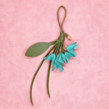 Carregar imagem no visualizador da galeria, Berloques para Bolsas - Modelo Flores em Couro PU
