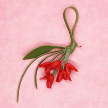 Carregar imagem no visualizador da galeria, Berloques para Bolsas - Modelo Flores em Couro PU
