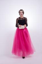 Carregar imagem no visualizador da galeria, Saia elegante Tutu de Tule - Modelo Roma
