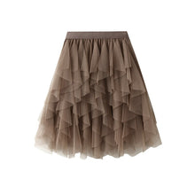 Carregar imagem no visualizador da galeria, Saia elegante Tutu em Tule - Modelo Dijon Curta
