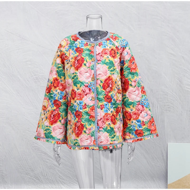 Casaco Feminino Acolchoado Blossom