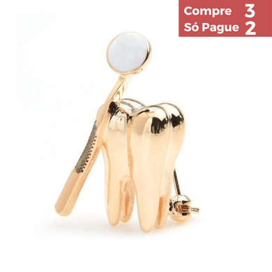 Broche dentista - Sociedade Global