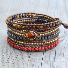 Carregar imagem no visualizador da galeria, Pulseira Vegana Olho de Tigre
