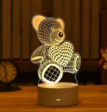 Carregar imagem no visualizador da galeria, LUMINÁRIA 3D ACRÍLICO FIGURAS
