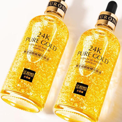 Sérum Anti Idade Essência com folhas de ouro 24K (Volte 10 anos) - 50 ml - Sociedade Global