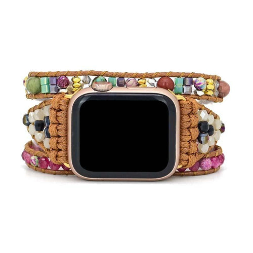 Ametista Proteção e Cura - Pulseira Smart Watch - Sociedade Global