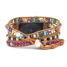 Carregar imagem no visualizador da galeria, Ametista Proteção e Cura - Pulseira Smart Watch - Sociedade Global
