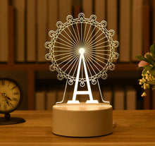 Carregar imagem no visualizador da galeria, LUMINÁRIA 3D ACRÍLICO FIGURAS
