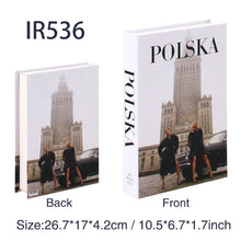 Carregar imagem no visualizador da galeria, Livros LUXO Fashion Falsos para decoração e armazenamento - EXCLUSIVIDADE
