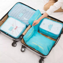 Carregar imagem no visualizador da galeria, Kit 6 Peças Organizador de Malas super prático para sua viagem
