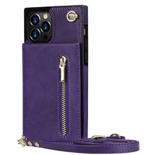 Carregar imagem no visualizador da galeria, Case Carteira para Iphone com alça
