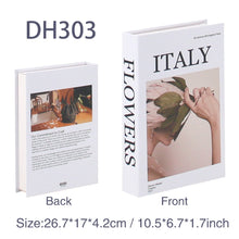 Carregar imagem no visualizador da galeria, Livros LUXO Fashion Falsos para decoração e armazenamento - EXCLUSIVIDADE
