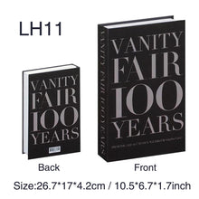 Carregar imagem no visualizador da galeria, Livros LUXO Fashion Falsos para decoração e armazenamento - EXCLUSIVIDADE
