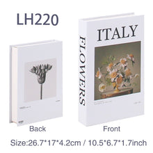 Carregar imagem no visualizador da galeria, Livros LUXO Fashion Falsos para decoração e armazenamento - EXCLUSIVIDADE

