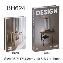 Carregar imagem no visualizador da galeria, Livros LUXO Fashion Falsos para decoração e armazenamento - EXCLUSIVIDADE
