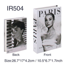 Carregar imagem no visualizador da galeria, Livros LUXO Fashion Falsos para decoração e armazenamento - EXCLUSIVIDADE
