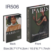 Carregar imagem no visualizador da galeria, Livros LUXO Fashion Falsos para decoração e armazenamento - EXCLUSIVIDADE

