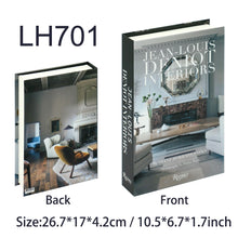 Carregar imagem no visualizador da galeria, Livros LUXO Fashion Falsos para decoração e armazenamento - EXCLUSIVIDADE
